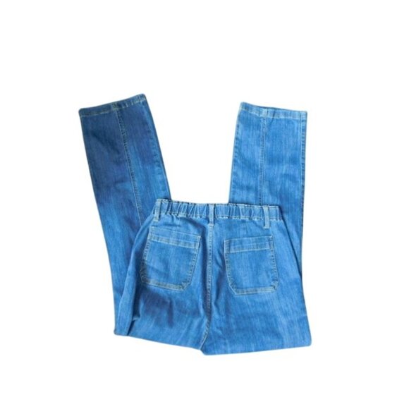 Judy Blue Size 9/ 29 Straight STRETCH Distressed Denim Jeans - Picture 3 of 3